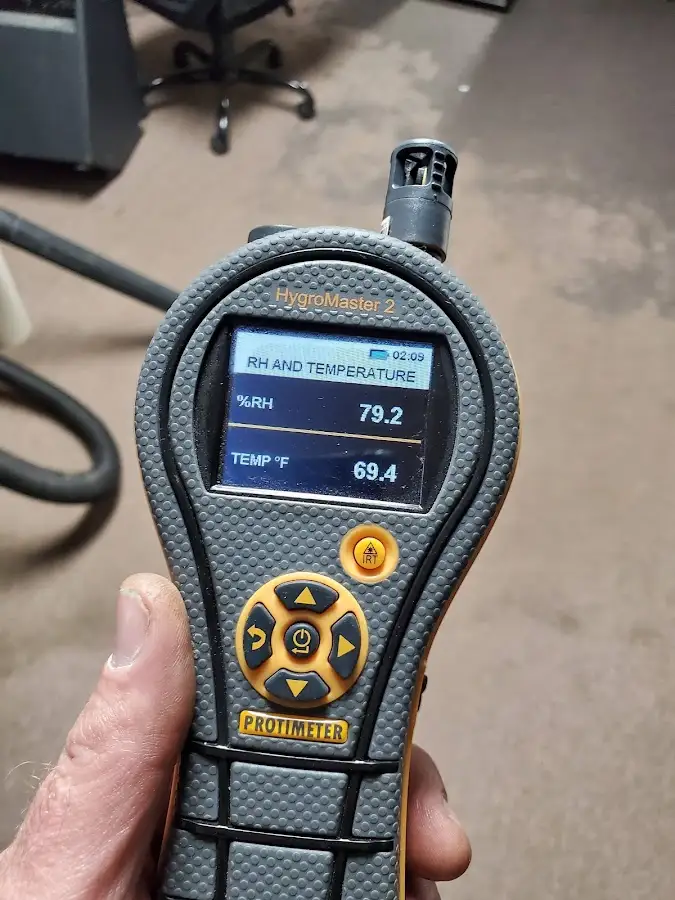 Moisture meter humidity assessment for Fire & Smoke Damage Restoration in Silver City